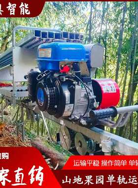 多功单果TMK能汽油轨道车山地轨运输车园茶园物搬运车运货输光伏