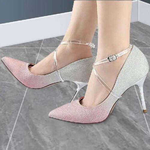 Clear Shoe Straps For Heels Transparent Shoelace Invisible