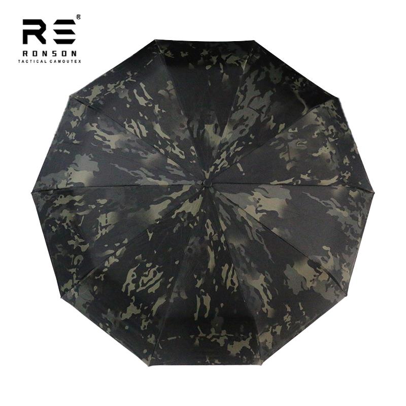 正品戎盛全自动雨伞mc迷彩伞折叠抗风加固士军迷男户外品战用术雨