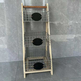 厨房实木置物架客厅卫生间收纳多层卧室书报浴室落地架子