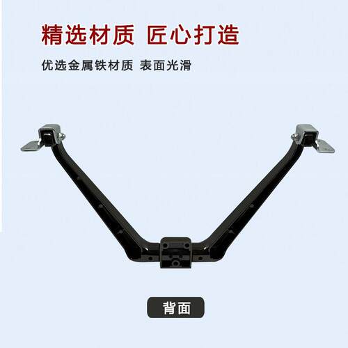 沙发头枕靠背链接五金配件高端沙发扶手头部下翻靠枕接合金件