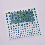 Детские серьги, трехмерная наклейка из жемчуга, без проколов ушей