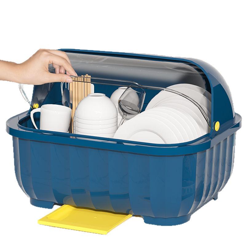 厨房碗碟收纳收纳盘子沥水碗架