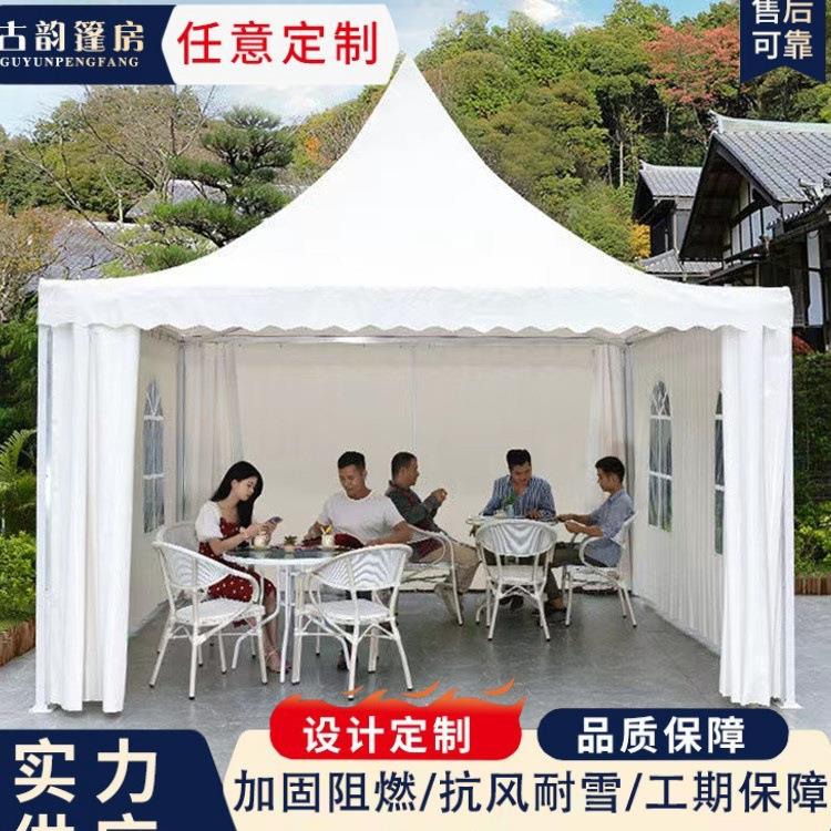 尖顶篷房车棚帐篷欧式婚礼尖顶帐篷宴会野怪度假帐篷