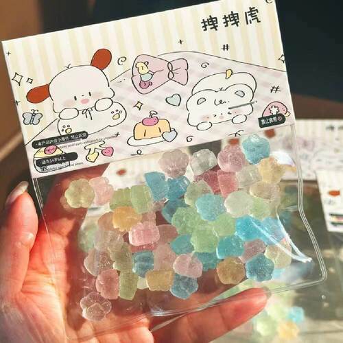 Taba Healing Kawaii Color Macaron Mini Cat Paw Squeeze Fidg