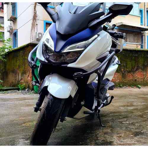 本田FORZA 350护杠 NSS350改装防摔保险杠全包围