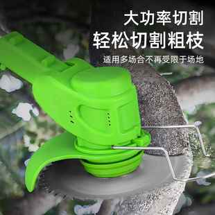 跨境EPQ大功率草锂电割草机手家用多除功能割机手持锂电草机动打