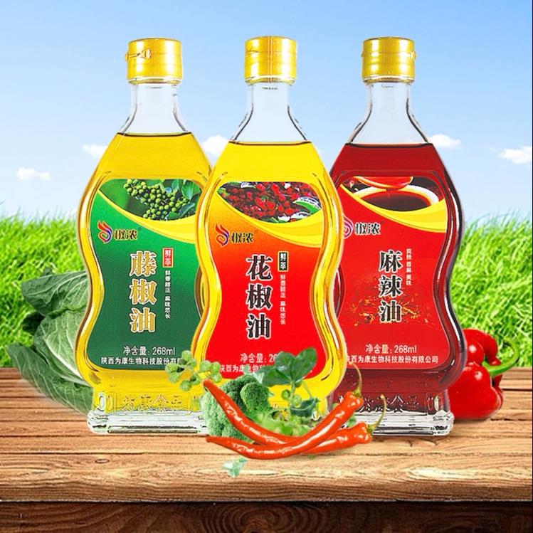 鲜萃花椒油麻辣油藤椒油陕西韩城特产特麻特香调料调味油正宗麻油
