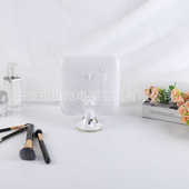 化妆镜吸盘放大镜子伸贴墙带卫生间方形浴室外贸出口可折叠镜