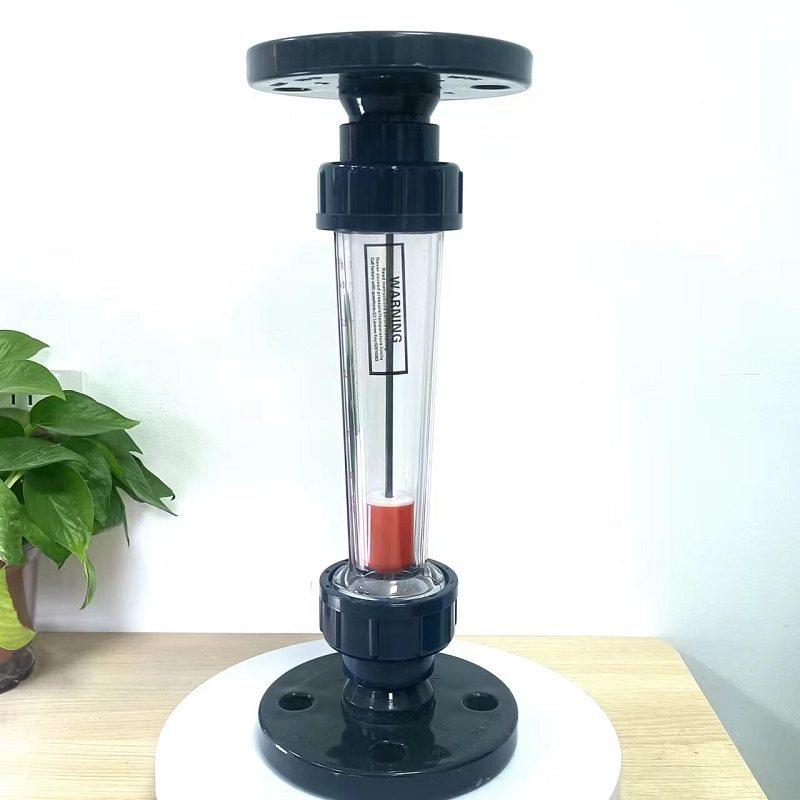 DN40/65/80带法兰式塑料浮子流量计液体水管式转子污水余姚流量计