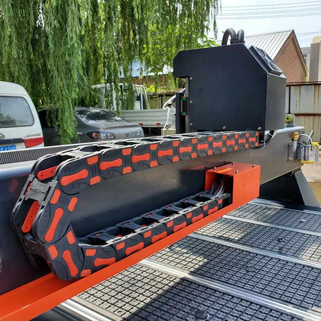 加工雕刻木工济板材机旋转轴铝亚克力定制数控机全自动石材雕刻鸿