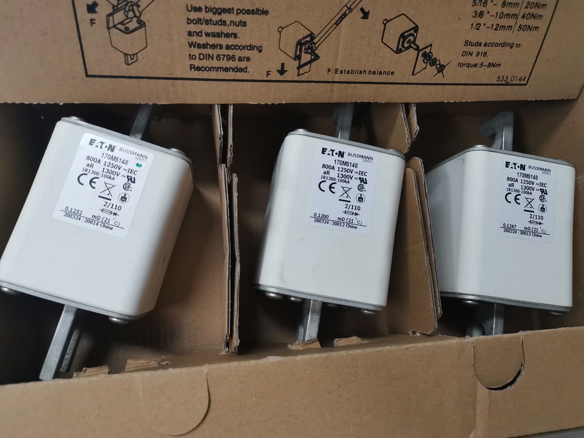 巴斯曼 170M5148 快速熔断器 保险丝底座 全新原装