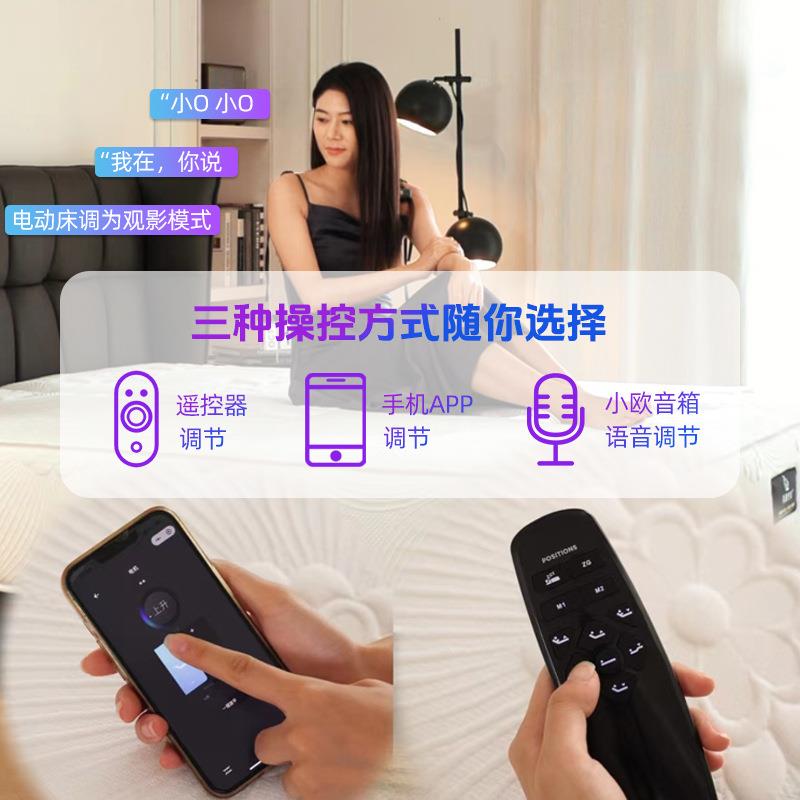 多功能电动智能床垫分区1.8M零重力可升降全自动家用卧室助起床垫