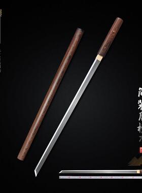 神炉刀剑 龙泉市唐横刀一体高锰钢刀剑素装唐剑冷兵器宝剑未开刃