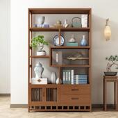 博古架茶具架茶架古装 展示架现代多宝阁茶叶柜摆放架酒柜批发