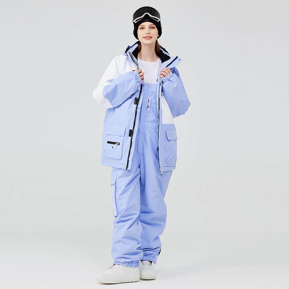 滑雪服男女套装户外防水保暖滑雪衣裤单板双板滑雪服套装新款