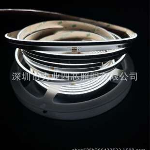 新COB侧发光双色灯带 COB侧发光双色超薄灯条 560灯10mm宽低压24v