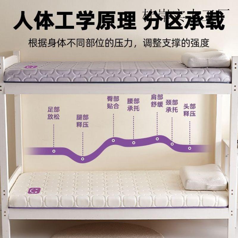 厚乳胶床垫子用软垫卧租房打杜岸A#95地铺榻榻室米床加褥学家生宿