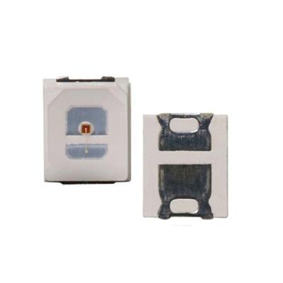 2835贴片led发光管红冰蓝翠绿金黄粉紫正暖白色RGB快慢闪灯珠0.2W