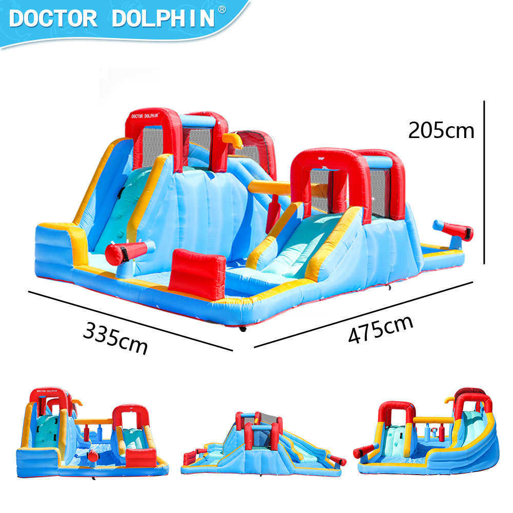 dolphin家庭床儿童喷水大型组合跳滑梯doctor室外内蹦床 城堡充气