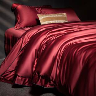 2顶奢意式极简纯色超细旦天丝棉磨毛四件套亲肤透气保暖床品家纺