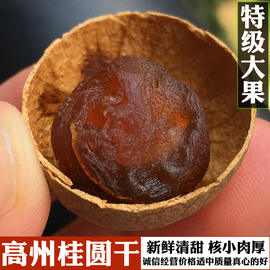 正宗高州特产桂圆干新货，特级大果非桂圆肉，无核生晒龙眼干500g