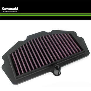高流量 Z400空气格过滤芯滤清器空滤改装 川崎摩托车忍者Ninja 400