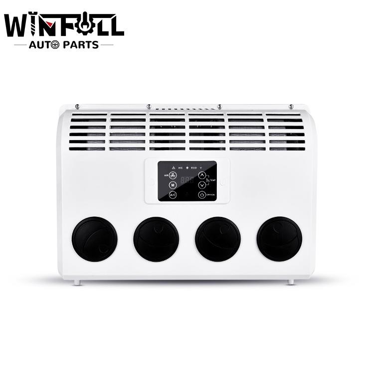 电动汽车直流变频空调独立制冷12V/24V货车吊车RV改装驻车空调