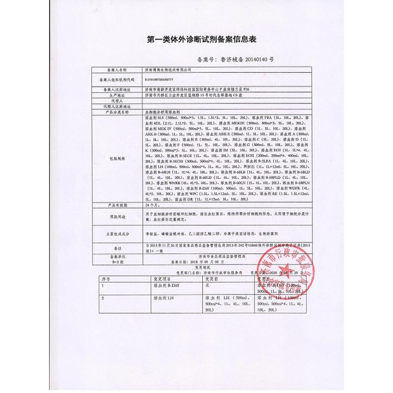 宝灵曼血常规试剂多酶清洗溶血剂探头清洗液稀释液血液检测仪试剂