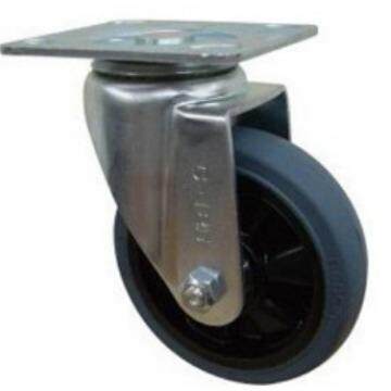南星3005-1-T2-RR5寸灰色橡胶活动轮轮宽32MM载重160KG