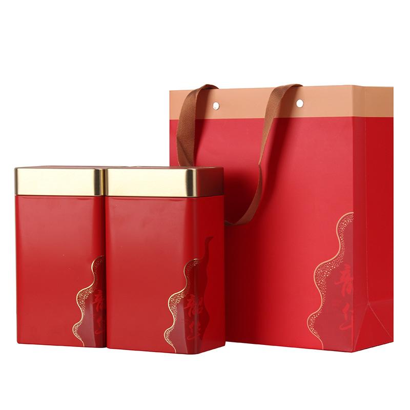 茶叶罐包装盒铁盒古树金属罐包装