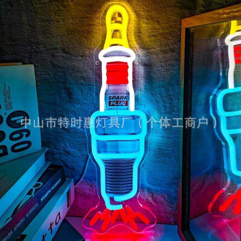 酒吧手握啤酒瓶清吧KTV户外活动聚会热点发光字气氛嗨点LED霓虹灯