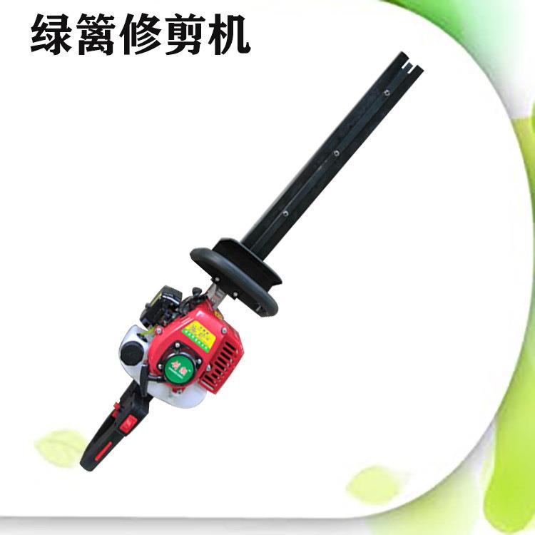 园林修灌木造型工具 手持弧形刀的汽油修边绿篱机 园艺修剪机