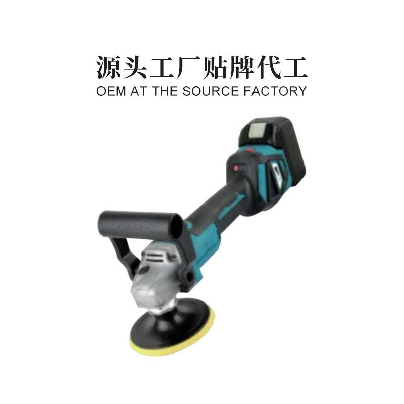 外贸无刷锂电角磨机锂电池抛光机切割机多功能小型充电式磨光机