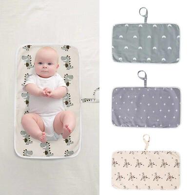 HappyFlute 35*60CM Washable Baby Diaper Changing Mat Soft 10