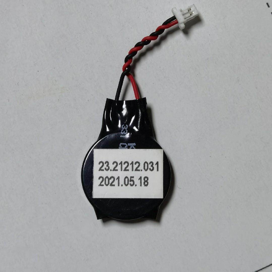 Dell笔记本COMS电池窄头CR2032主板替换小头电池KTS