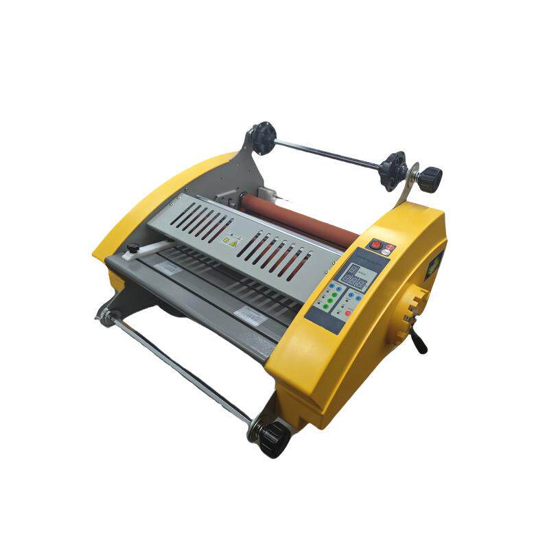 金叶80A电动小型覆膜机双面冷裱A4/A广告画册照片水晶标厂家