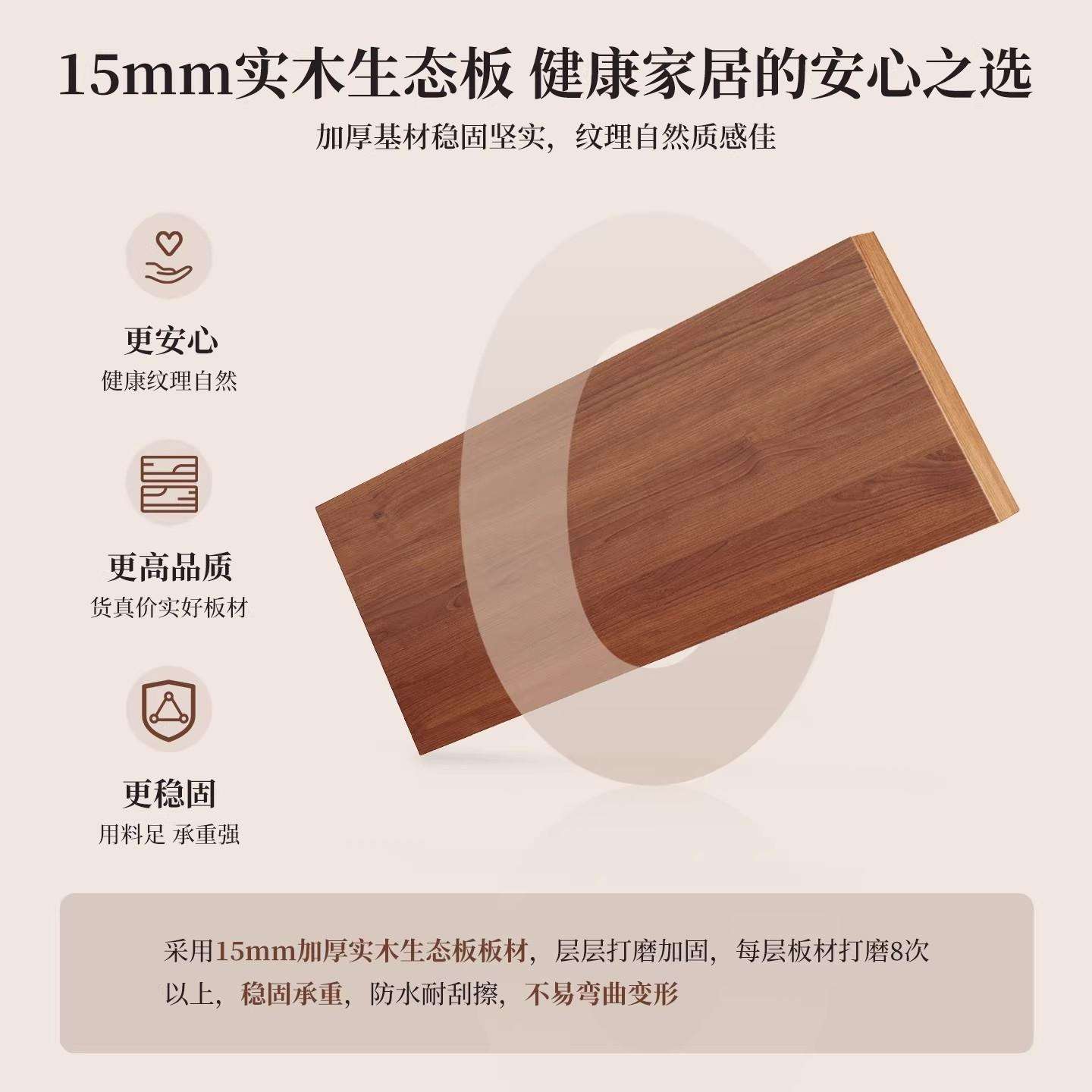 2026新款梳妆台一体化妆镜小户型中古风化妆收纳梳妆桌主卧化妆桌