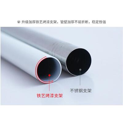 方顶蚊帐支架加粗铁艺烤漆 蚊账杆子配件1.5米1.8米 坐床式拉链