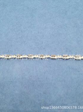 4.8直带插簧冷压端子187插簧4.8插簧0.35A厚10000只/盘