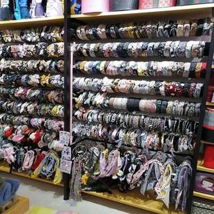 名创款头优品卡头箍架饰品1黑色绒布扣米头发箍筒发落地展示货架