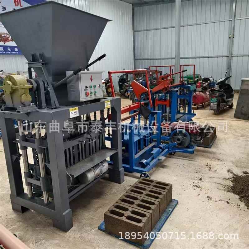 供应制砖设备多功能移动式免烧砖机小型水泥砖机规格齐全
