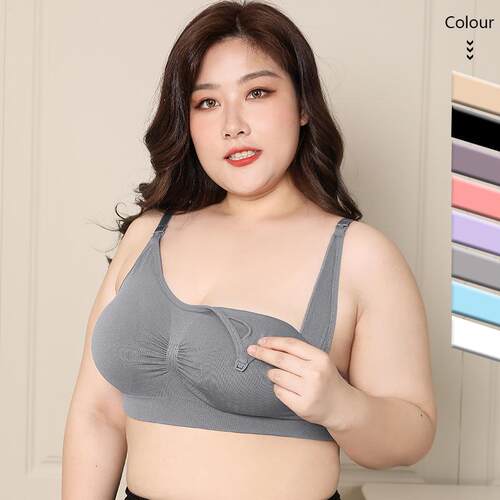 Period bra anti sagging underwear women's plus size thin