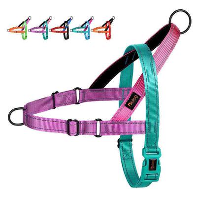 Reflective Nylon Dog Harness Pet Dogs Training Harnesses No