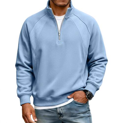 2026 Half Zipper Men