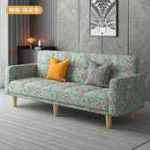 多功能折叠发床两用人布艺沙发简易单客厅沙出VEX户租房折叠床懒