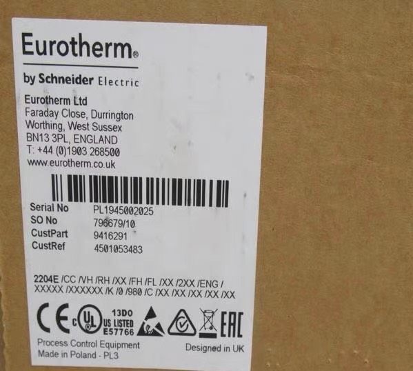 全新EUROTHERM温控器2204E/CC/VH/RH/X