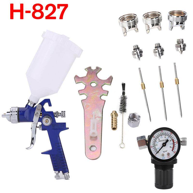 宙斯H-827套装1.4/1.7/2.0配件油漆喷枪汽车面漆低压HVLP喷漆枪
