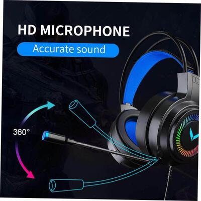 Game Headphones Over-Head Earphone耳机麦Headset For Computer