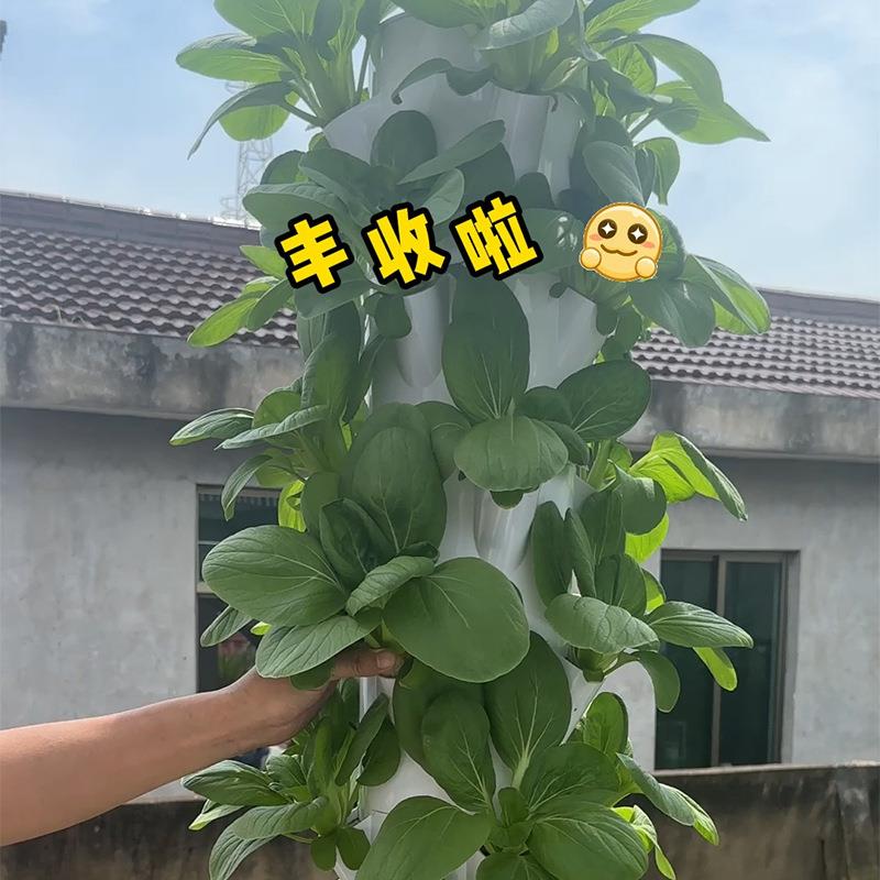 空间树水培塔智能蔬菜种植机家庭垂直无土栽培设备阳台种菜管道